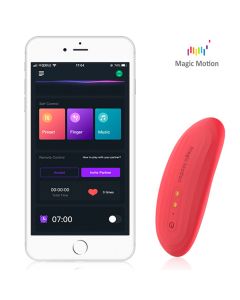 Magic Motion - App Gestuurde Nyx Smart Panty Vibrator - Rood