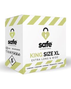 SAFE - Condooms - King Size XL - 5 stuks