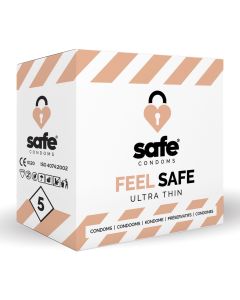 SAFE - Condooms - Ultra Dun - 5 stuks