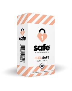 SAFE - Condooms - Ultra Dun - 10 stuks