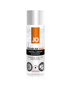 System JO - Premium Anaal Glijmiddel - Verwarmend & Siliconenbasis 60ml