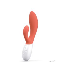 LELO - Ina 3 Rabbit Vibrator - Coral