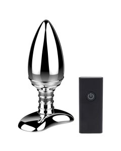 Nexus - Cestos Vibrerende Aluminium Buttplug Met Afstandsbediening
