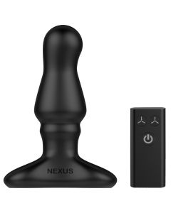 Nexus - Bolster Vibrerende en Opblaasbare Prostaat Plug - diameter 46 mm