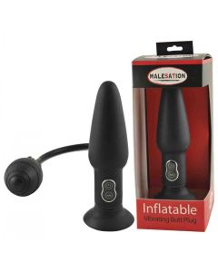 Inflatable Butt Plug With Vibration