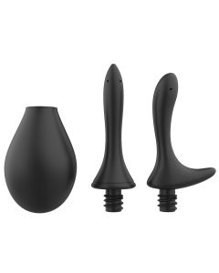 Nexus - Intieme Douche Set Met Twee Siliconen Tuitjes