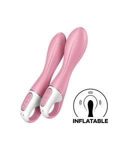 Satisfyer Air Pump 2 Opblaasbare Vibrator - Light Red