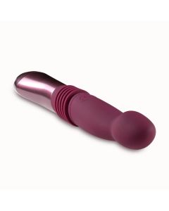 Temptasia - Trixie Stotende Dildo - Wijnrood