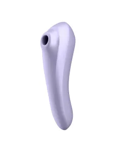 Satisfyer Dual Pleasure Luchtdrukvibrator - Mauve