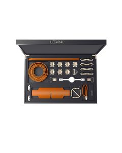 LOCKINK - Bondage & Restraint Set - bruin