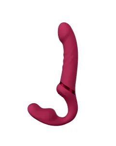 Lovense - Lapis Strapless Strap-on Vibrator - Roze