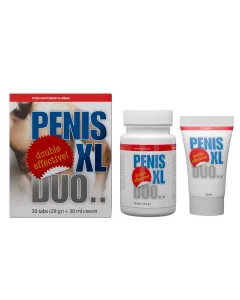 Penis XL Duo Combinatie Crème En Pillen