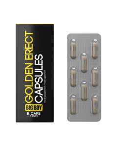 Golden Erectie Pillen - 8 stuks