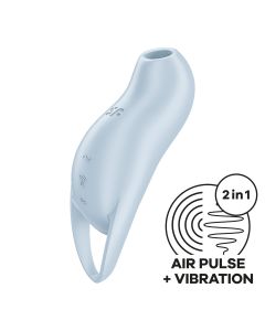 Satisfyer - Pocket Pro 1 - blauw