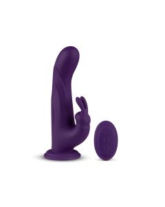 FeelzToys - Whirl-Pulse Roterende Rabbit Vibrator & Afstandsbediening Paars
