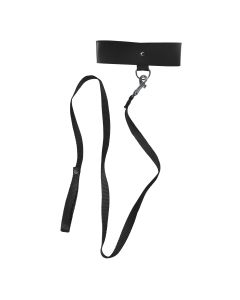 Sportsheets - Sex & Mischief Black Leash & Collar