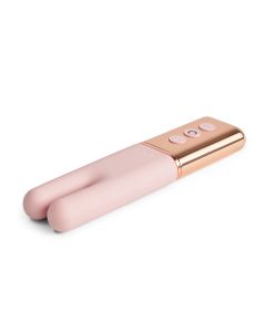 Le Wand - Deux Twin Motor Rechargeable Vibrator Rose Gold