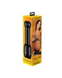 Kiiroo - PowerBlow & Feel Victoria June Mondmasturbator Combo - Zwart