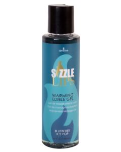 Sensuva - Sizzle Lips Verwarmende Eetbare Gel Bosbessen IJs 125 ml