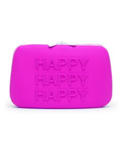 Happy Rabbit – HAPPY Opbergzak Met Rits – Groot Paars