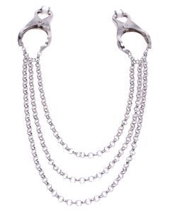 Affix Triple Chain - Tepelklemmen Met Kettingen