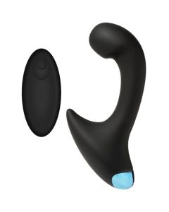 Doc Johnson - OptiMALE Vibrerende P-Curve - Zwart