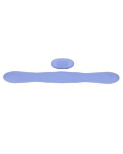 Doc Johnson - Dubbele Vibrator met Afstandsbediening - Blauw