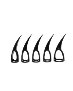 XR Brands - Set van 10 Klauwen - Zwart