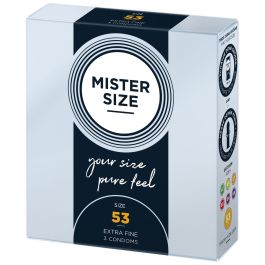 MISTER.SIZE 53 mm Condooms 3 stuks