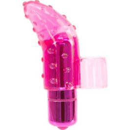 Frisky Vinger Vibrator Met Bullet - Roze