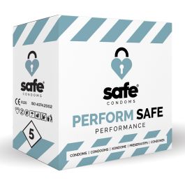 SAFE - Condooms Orgasme Vertragend - Performance - 5 stuks