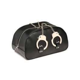 Bondage Reistas Met Handboeien - Zwart