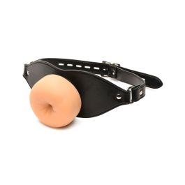 XR Brands - Ass Face Mouth Gag - Beige