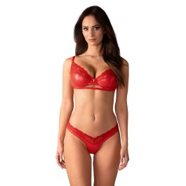 Obsessive - Aliosa Tweedelige Set - Rood