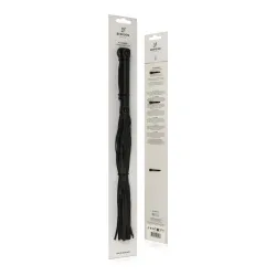Kunstleren Flogger - Zwart