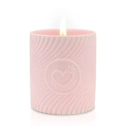 HighOnLove - Pink Massage Kaars Lychee Martini