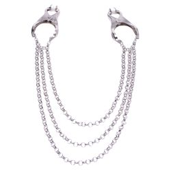 Affix Triple Chain - Tepelklemmen Met Kettingen