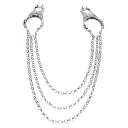 Affix Triple Chain - Tepelklemmen Met Kettingen