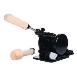 XR Brands - Robo Fuk Verstelbare Sex Machine - Zwart