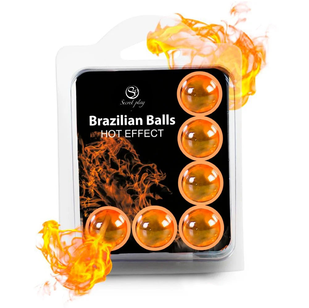 Secret Play - Brazilian Balls Hot Effect - 6 Massage Balls