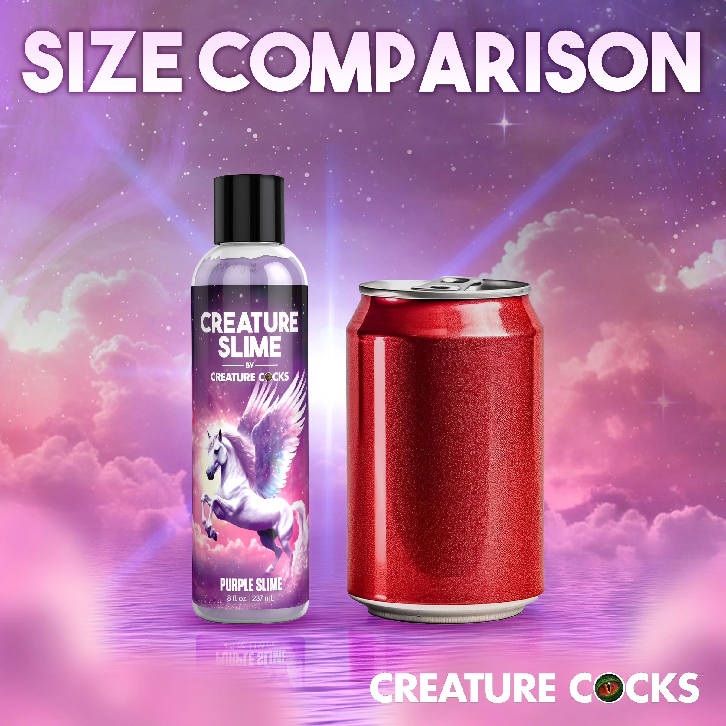 Creature Cocks - Creature Slime Paars Slijm Glijmiddel - 237 ml