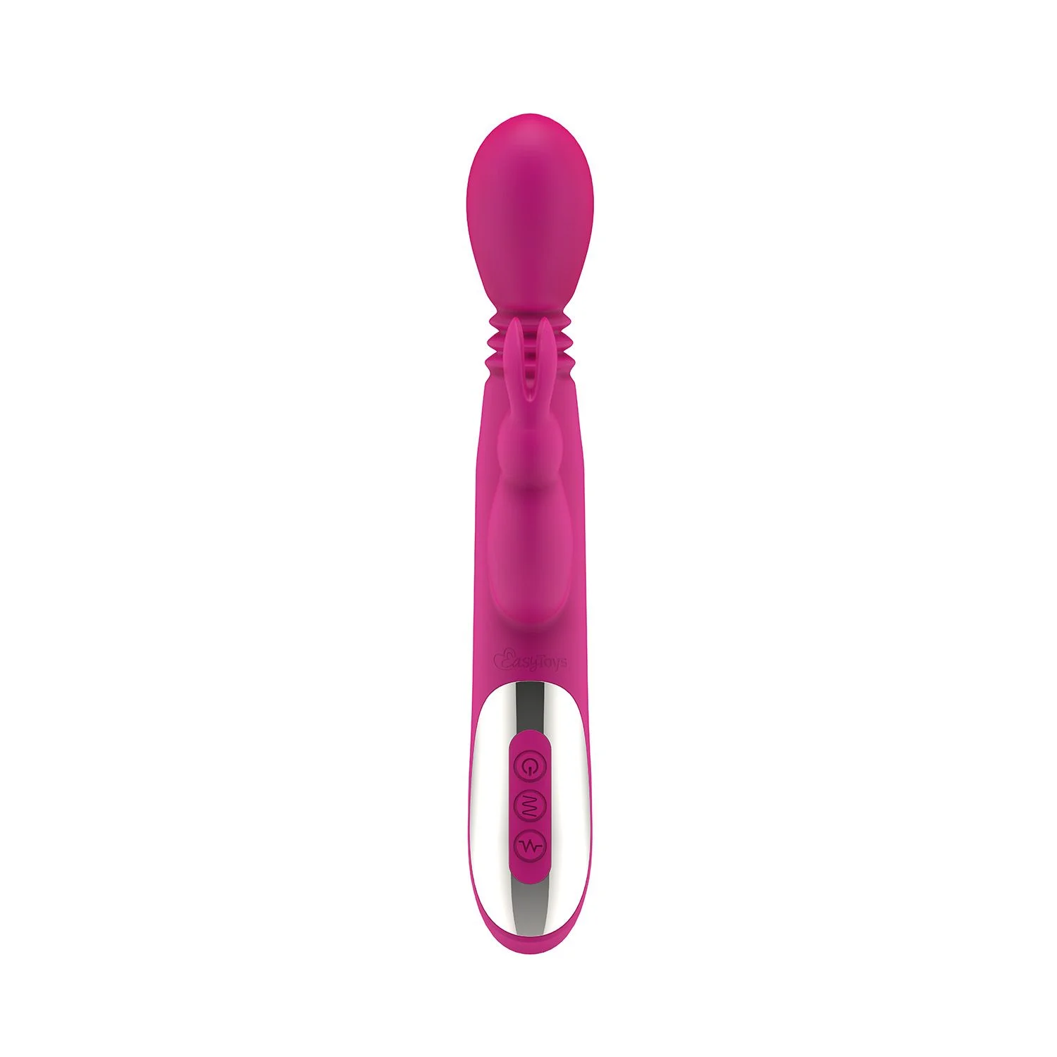 Vibe - Stotende Vibrator Met Verwarmingsfunctie - Roze
