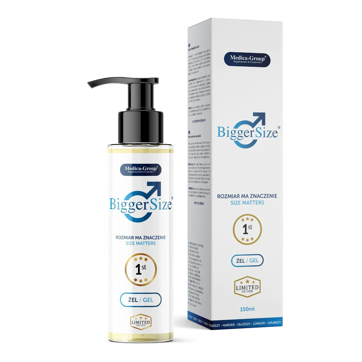 Medica-Group - BiggerSize Intieme Gel - 150 ml