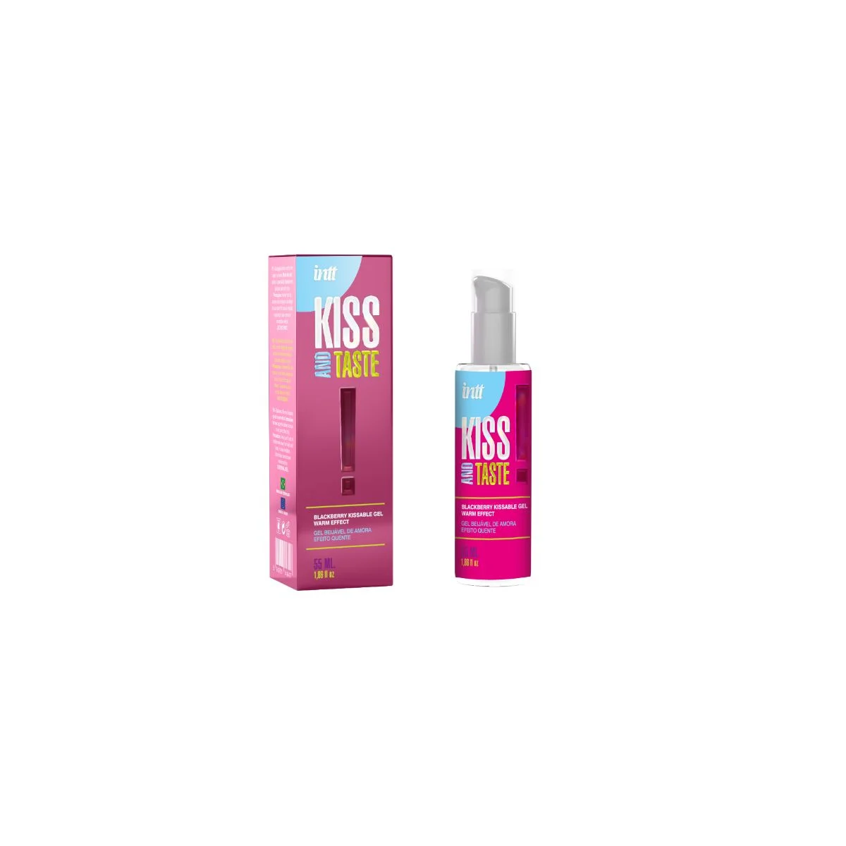 INTT - Kiss and Taste Kissable Gel Cassis - 15 ml