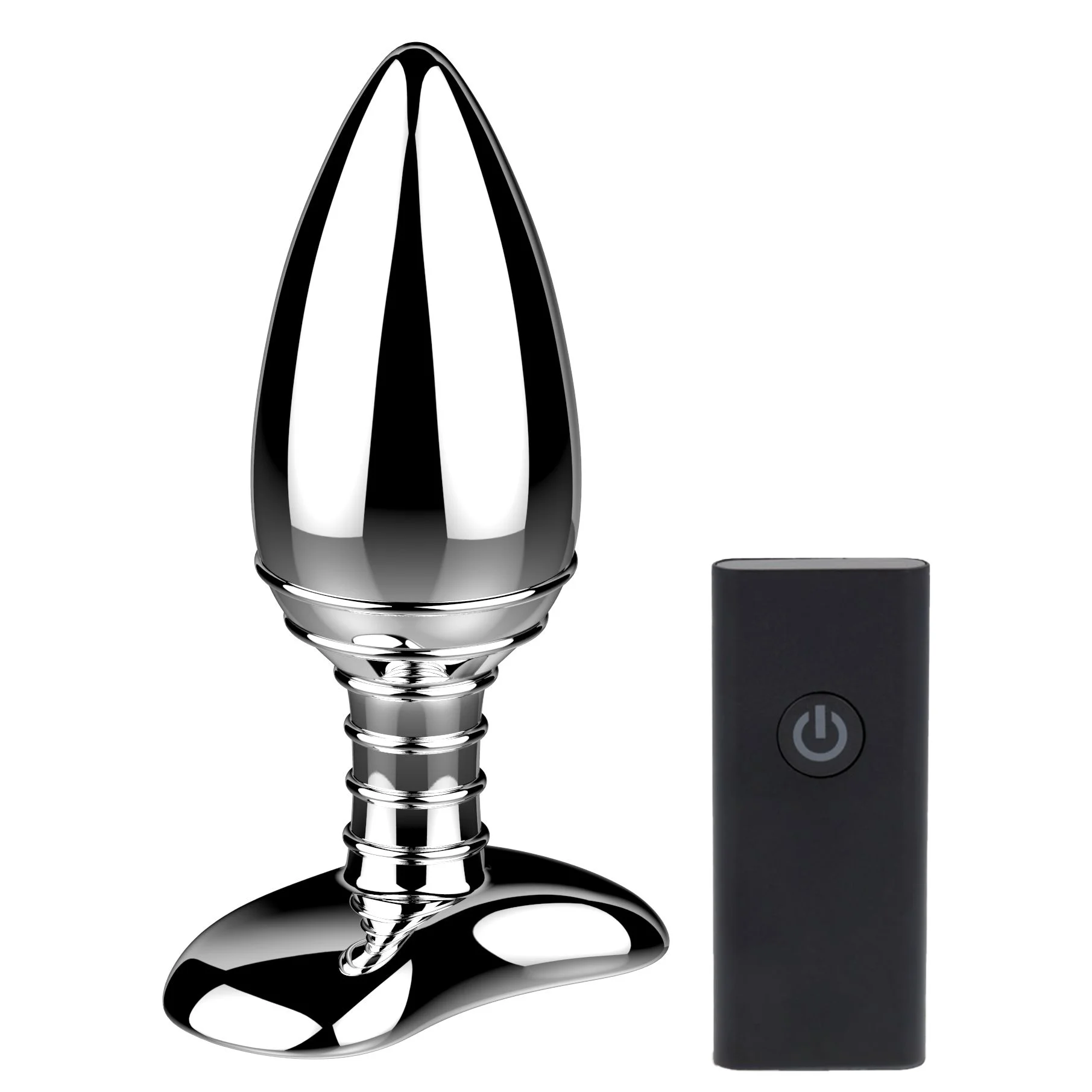 Nexus - Cestos Vibrerende Aluminium Buttplug Met Afstandsbediening