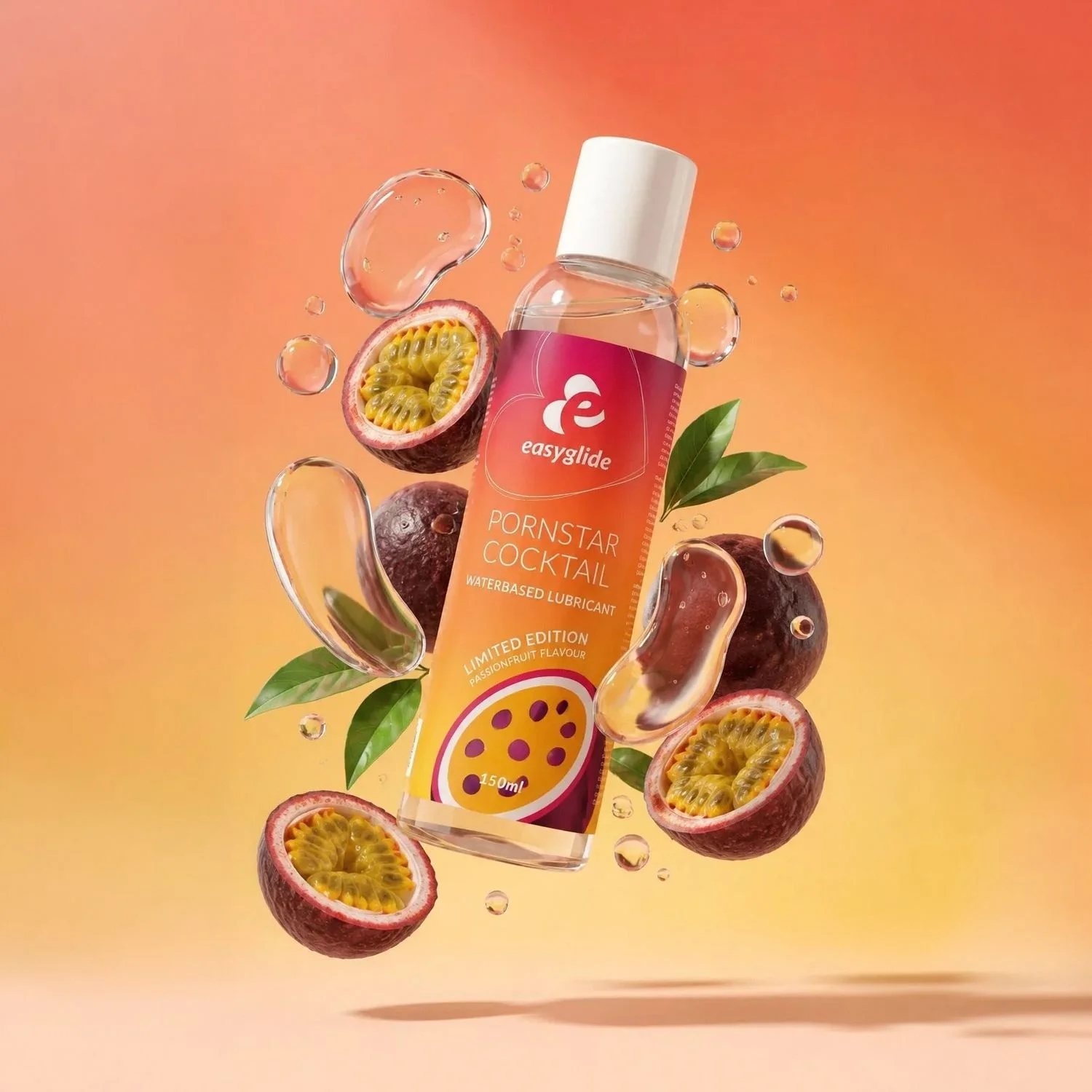 EasyGlide - PassionFruit Pornstar Martini Glijmiddel Waterbasis - 150 ml