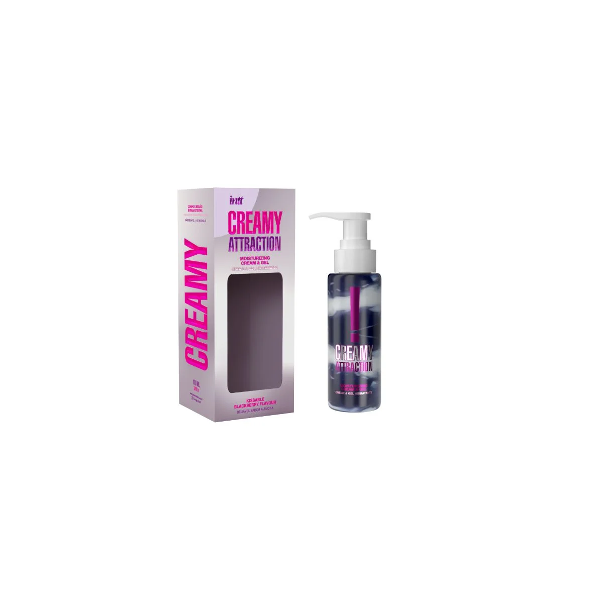 INTT - Creamy Attraction Blackberry Crème Gel - 100 ml