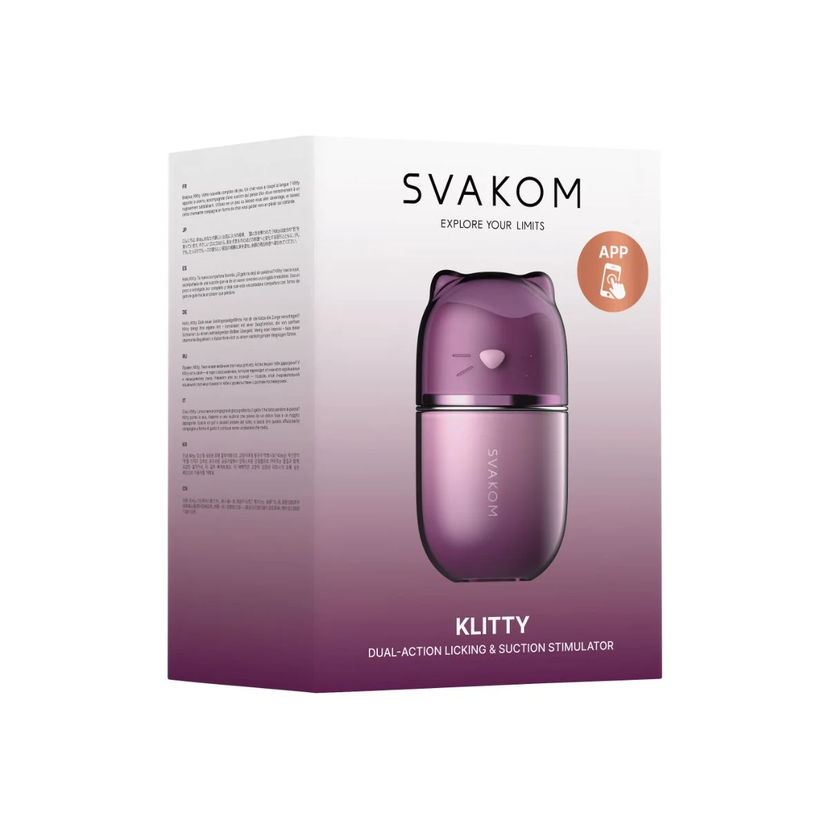 SVAKOM - Klitty Clitorisstimulator - Dusty Lavender