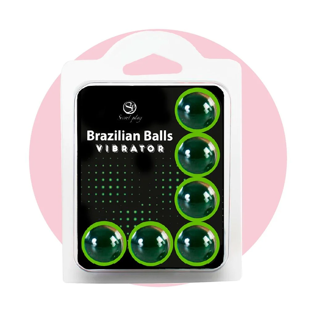 Secret Play - Brazilian Balls Vibration Effect - 6 Massage Balls