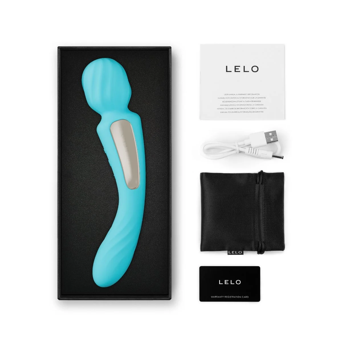 LELO - SWITCH Dubbele Wand Vibrator - Aqua